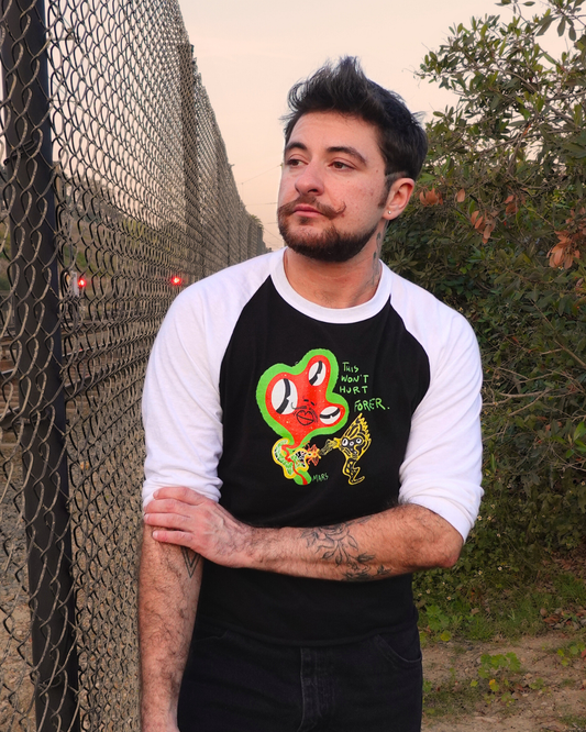 this won't hurt forever raglan shirt