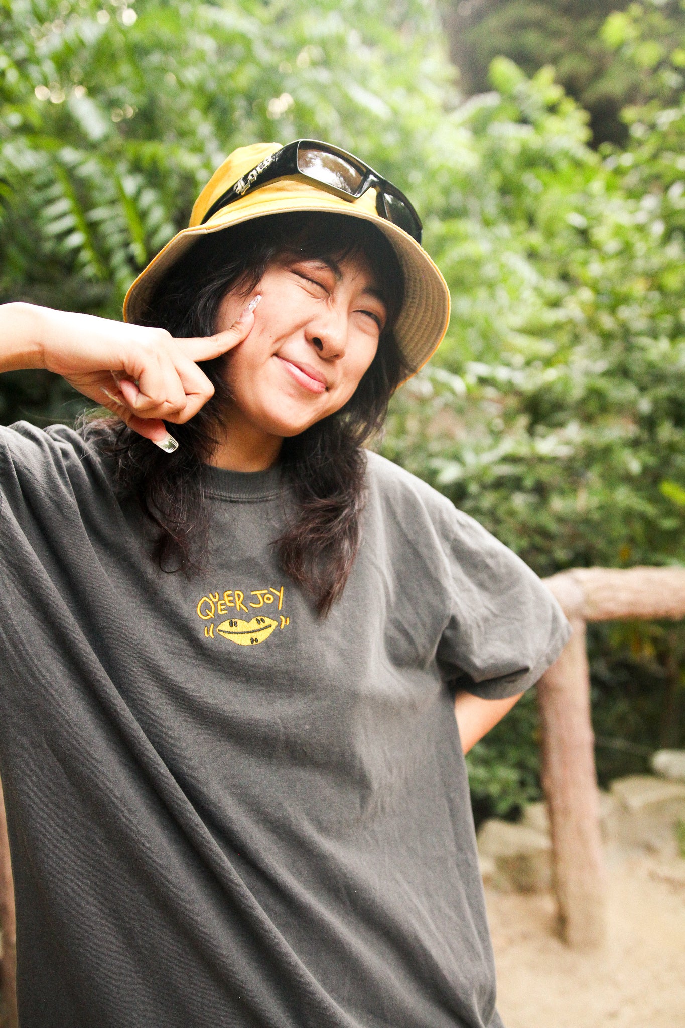 Queer Joy Embroidery Shirt