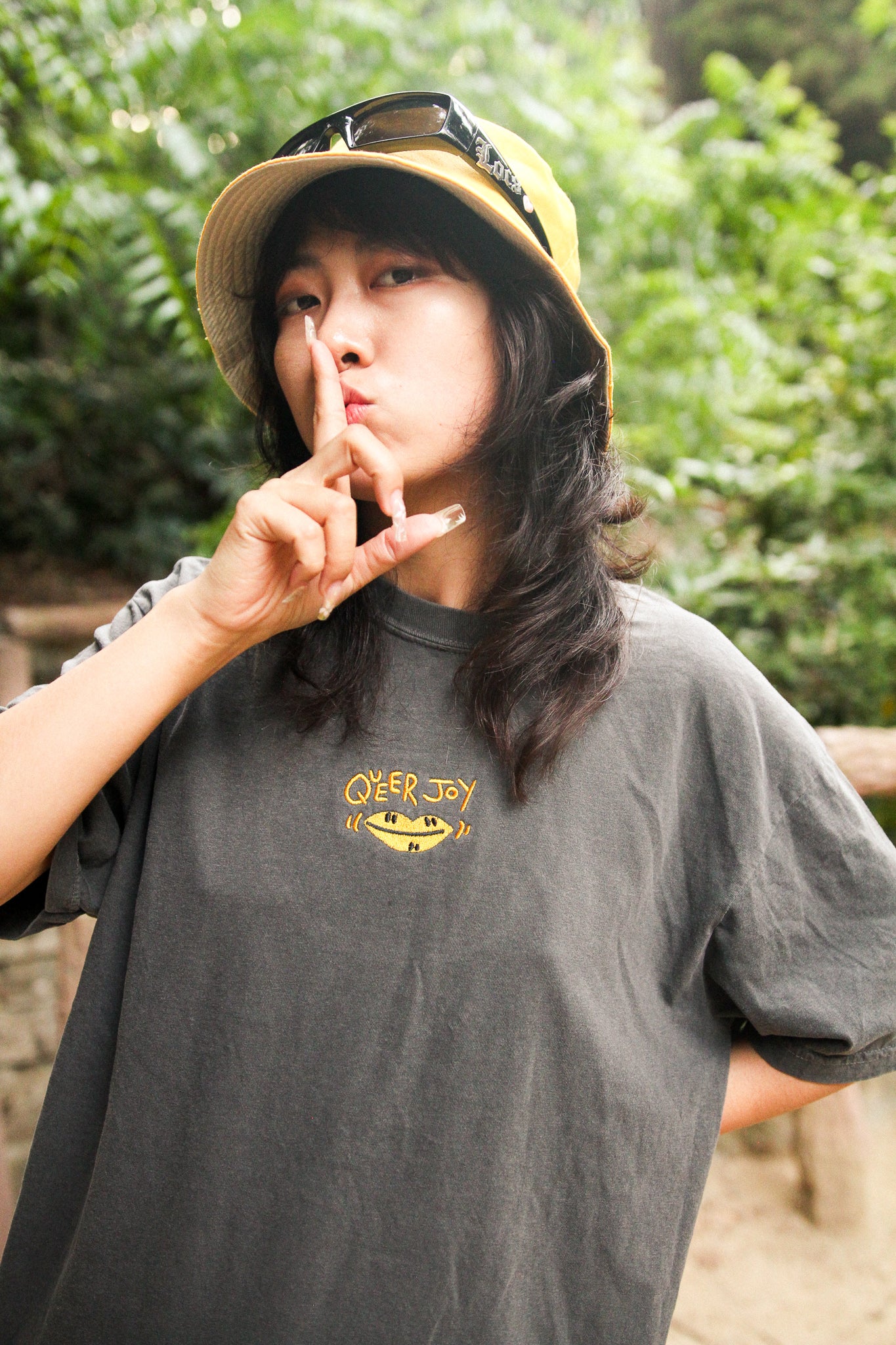 Queer Joy Embroidery Shirt