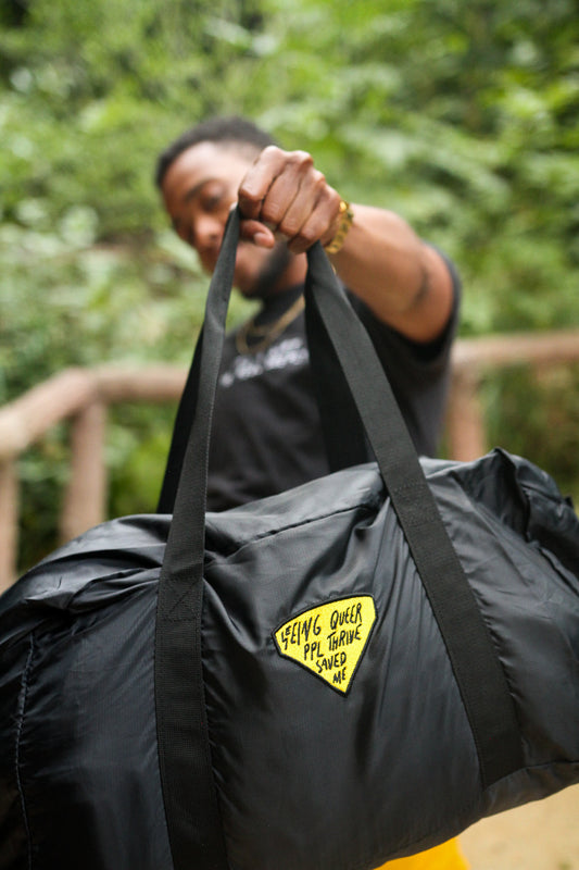 Seeing Queer Ppl Thrive Saved My Life Duffel Bag