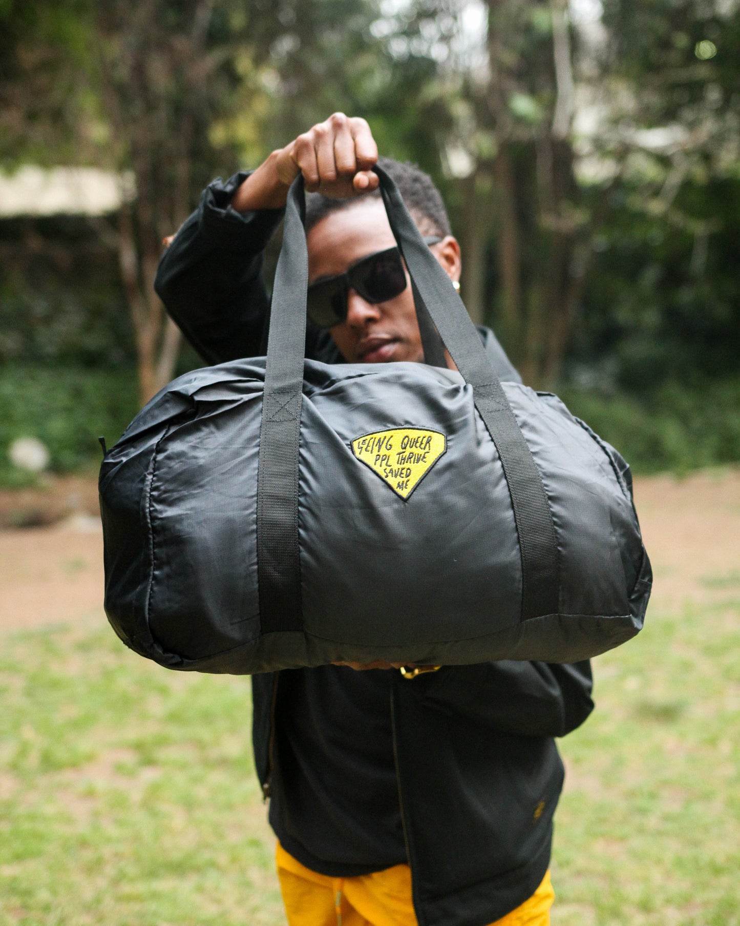 Seeing Queer Ppl Thrive Saved My Life Duffel Bag