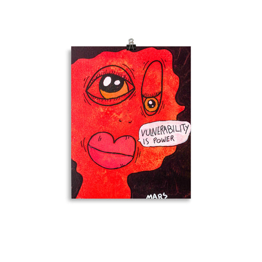 Vulnerability is Power Print