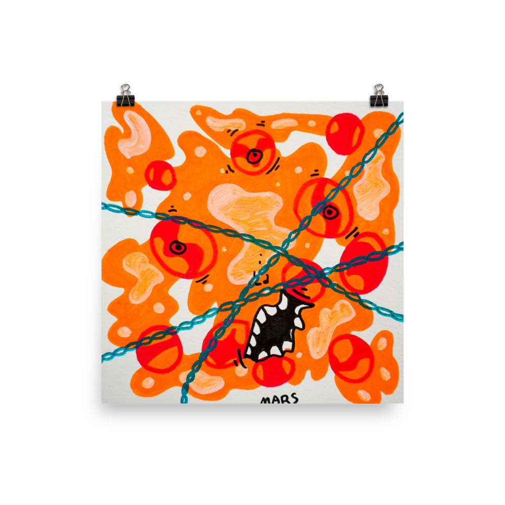 Hold me back print