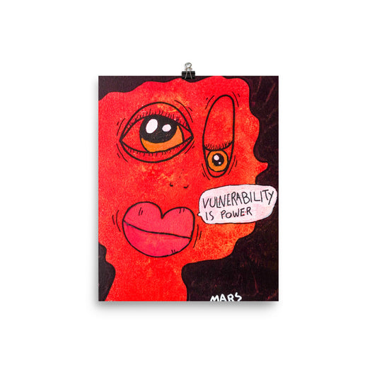 Vulnerability is Power Print