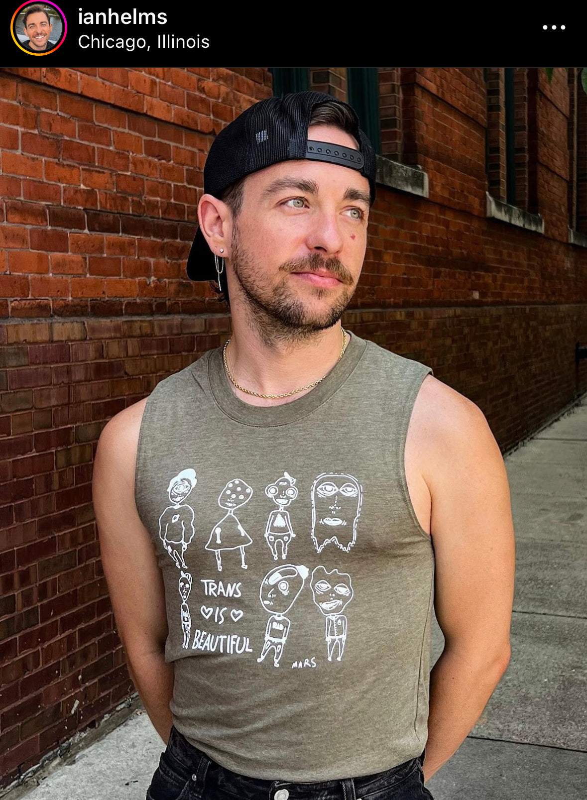 Trans Is Beautiful Muscle Tank