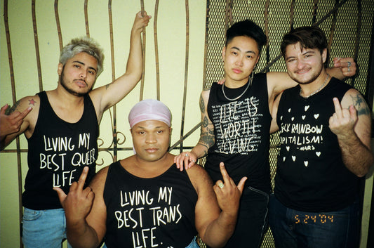 Living My Best Queer Life Traditional Tank