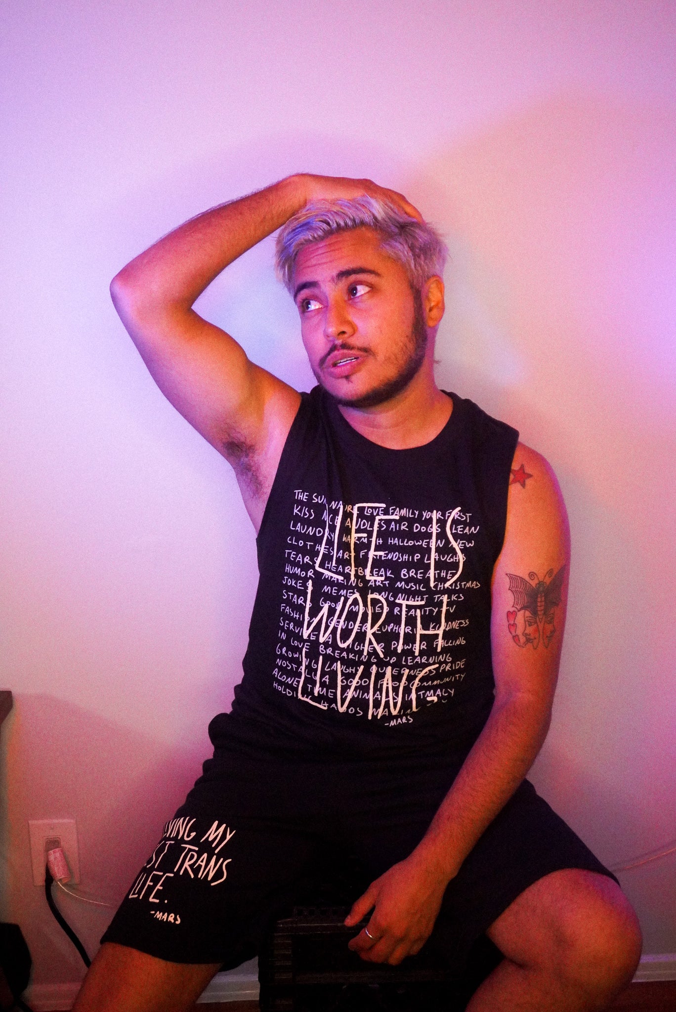 Life is Worth Living Muscle Tank