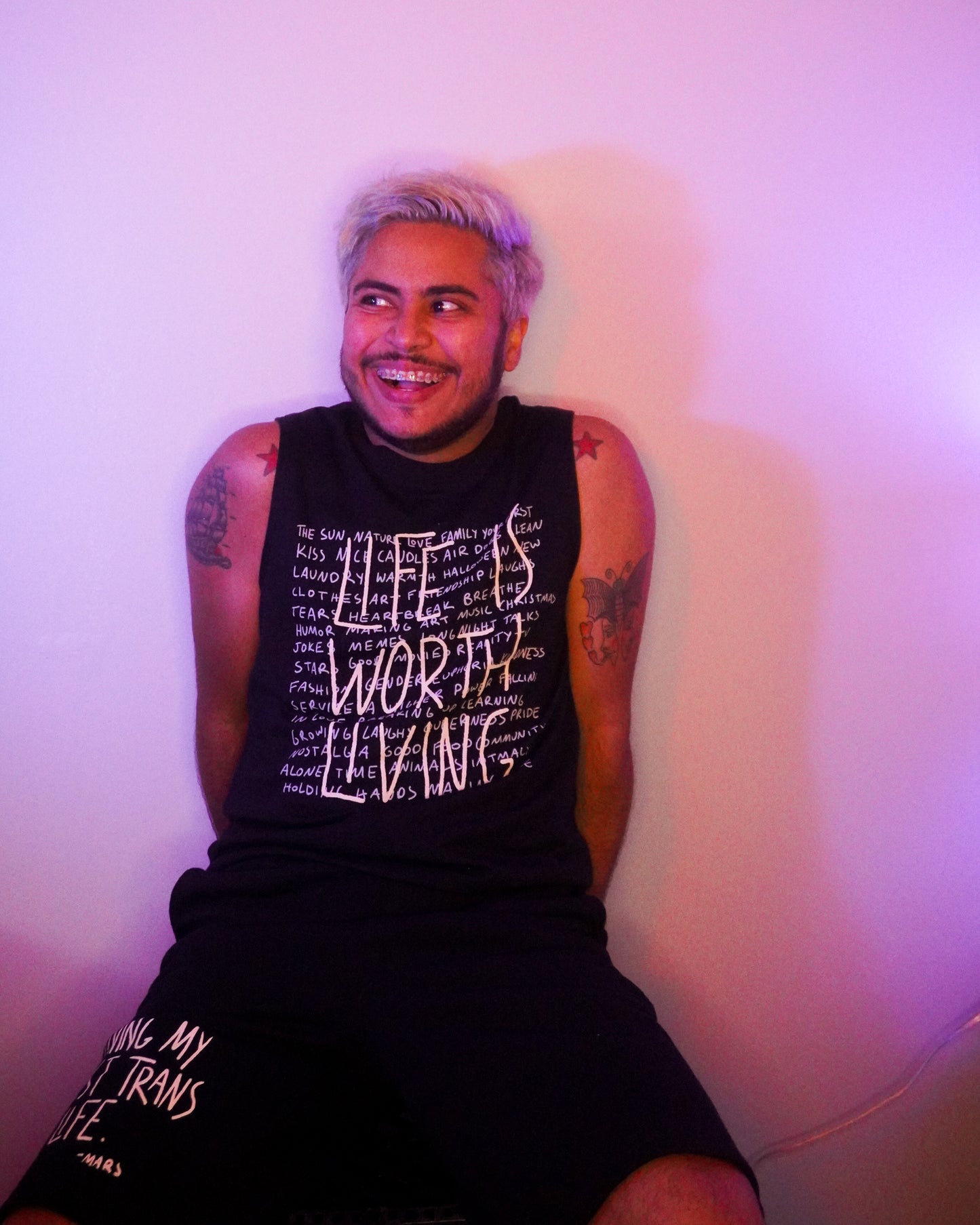 Life is Worth Living Muscle Tank