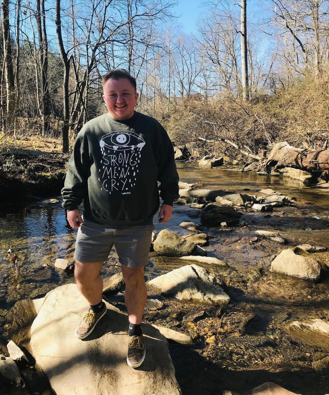 STRONG MEN CRY SWEATER