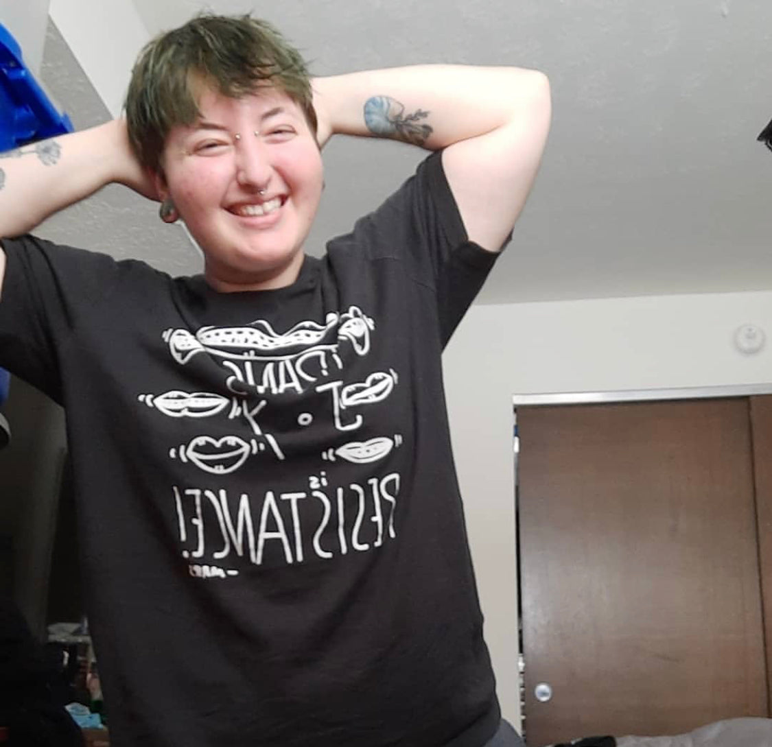 TRANS JOY IS RESISTANCE SHIRT