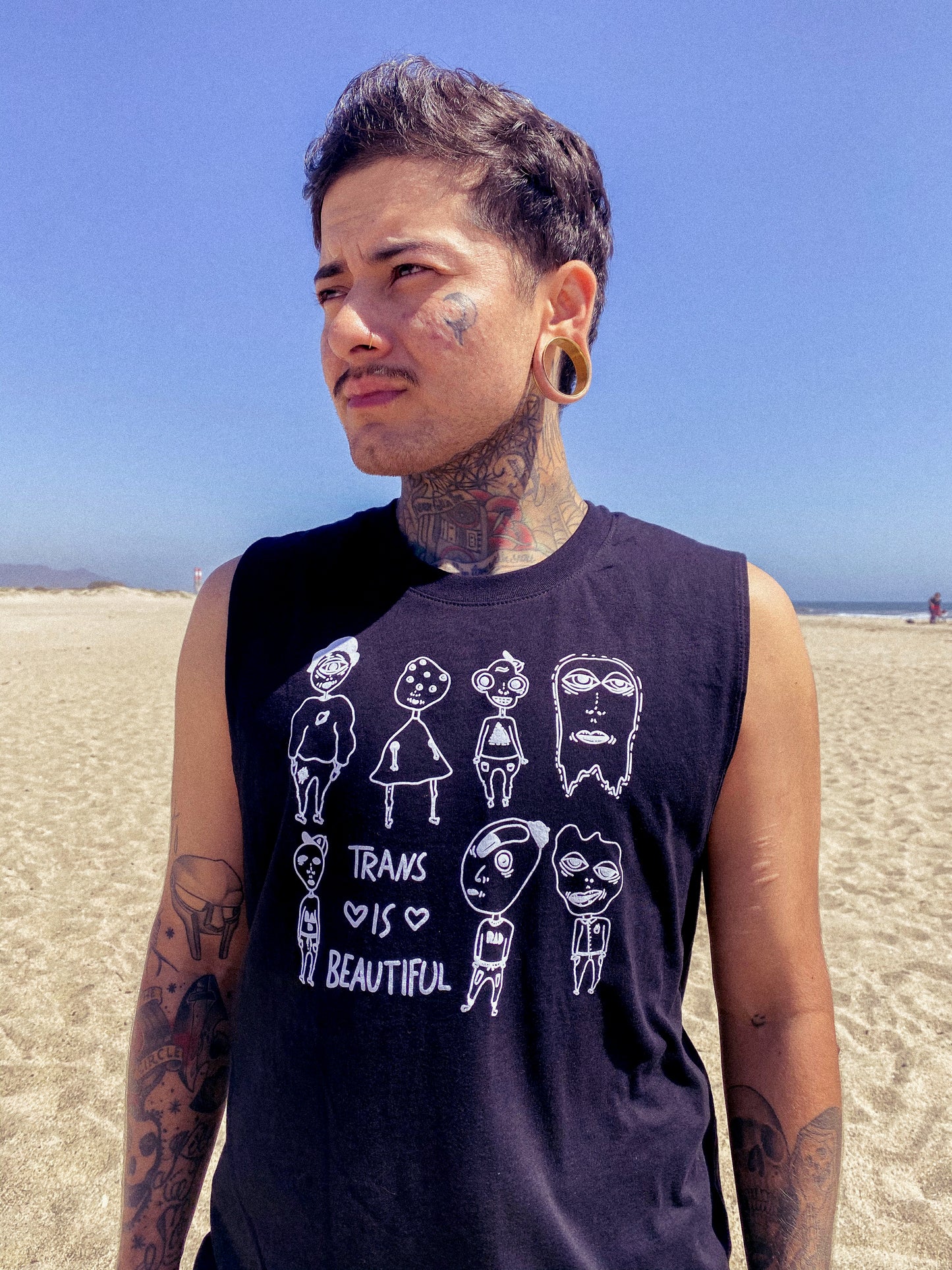 Trans Is Beautiful Muscle Tank