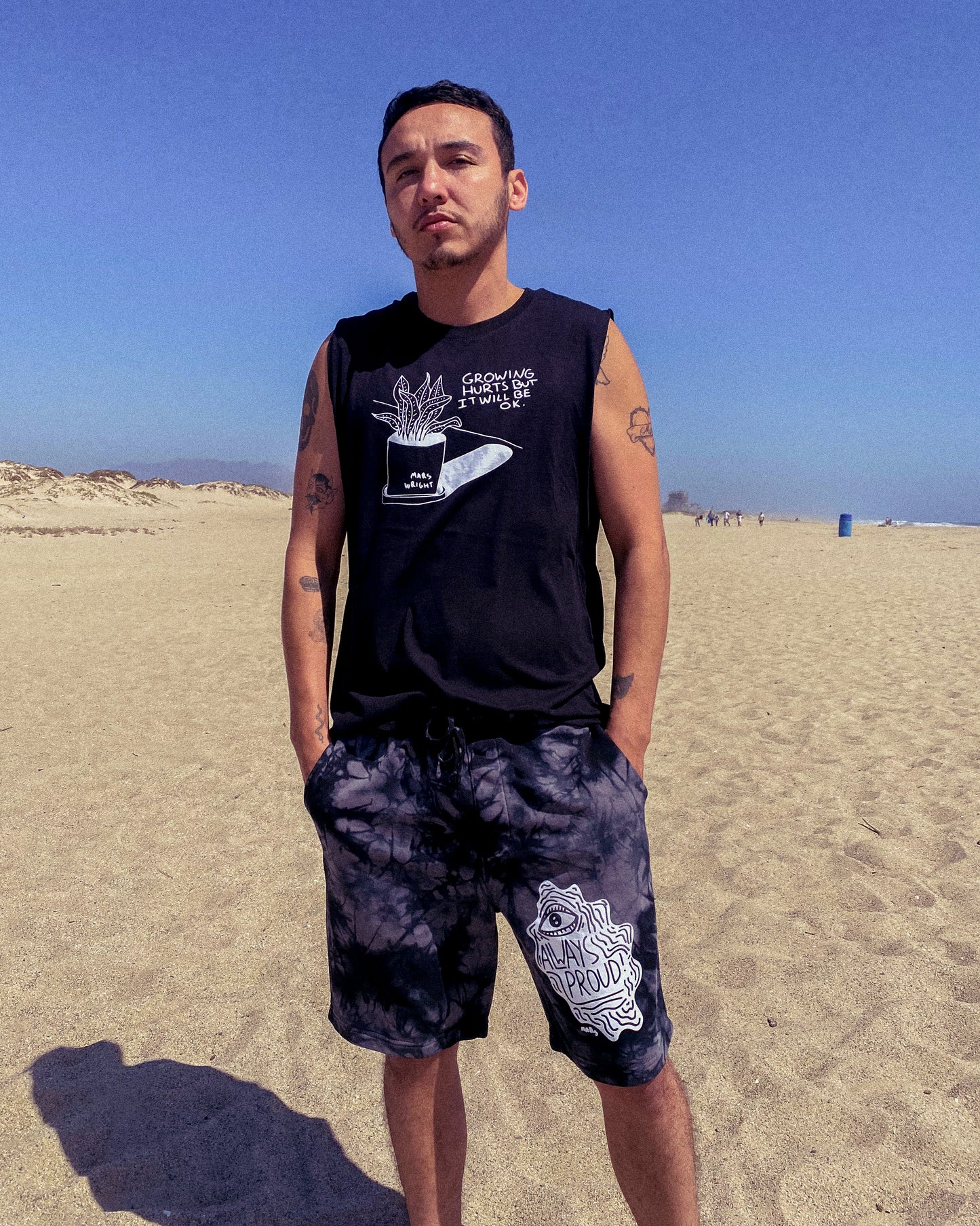 Growing Hurts Muscle Tank