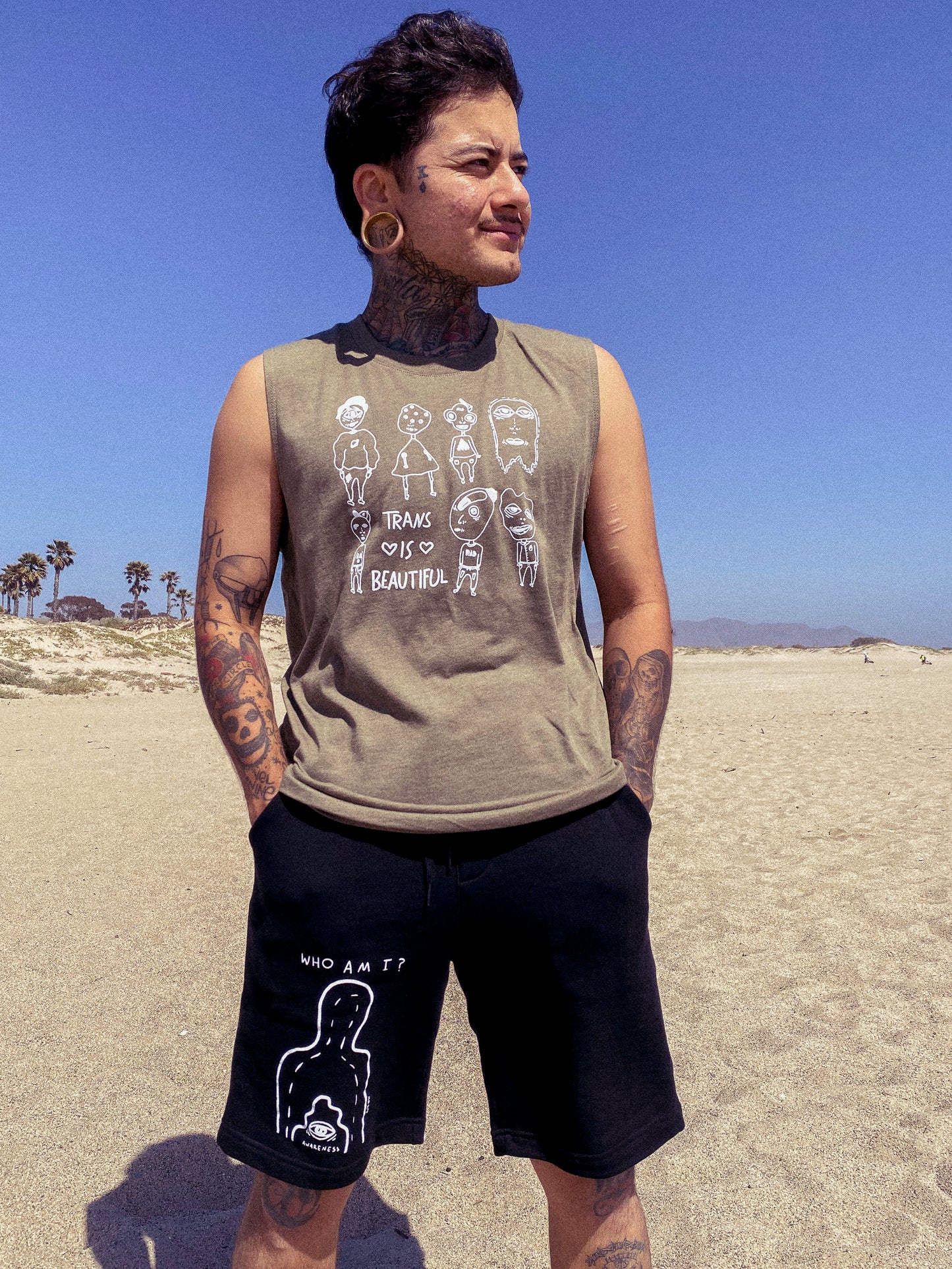 Trans Is Beautiful Muscle Tank