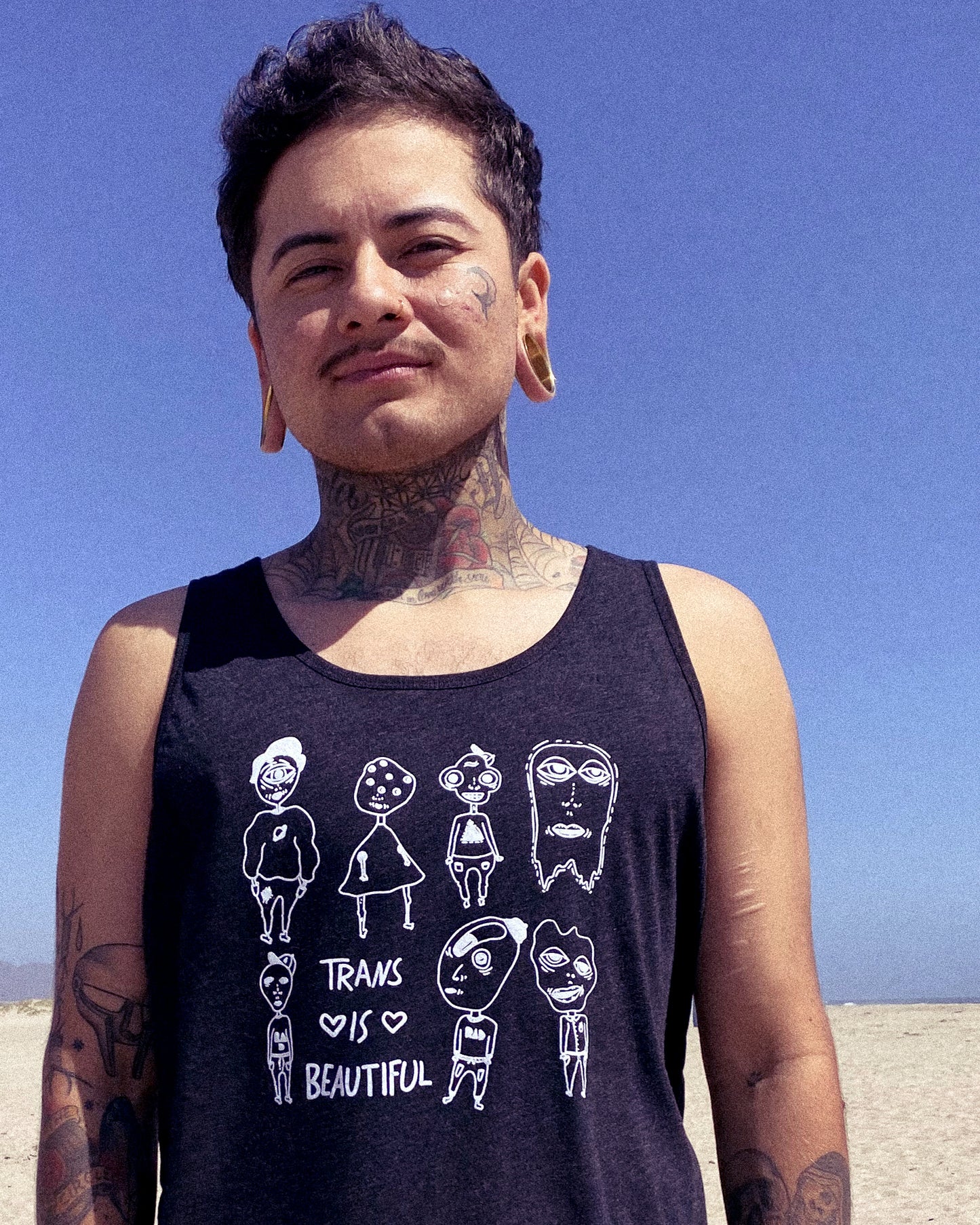 Trans Is Beautiful Traditional Tank