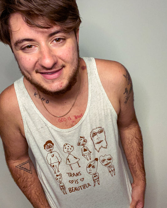 Trans Is Beautiful Traditional Tank