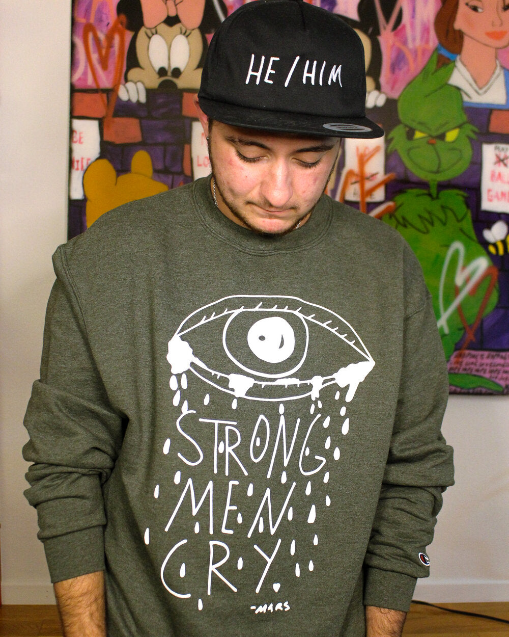 STRONG MEN CRY SWEATER