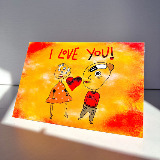 I Love You card