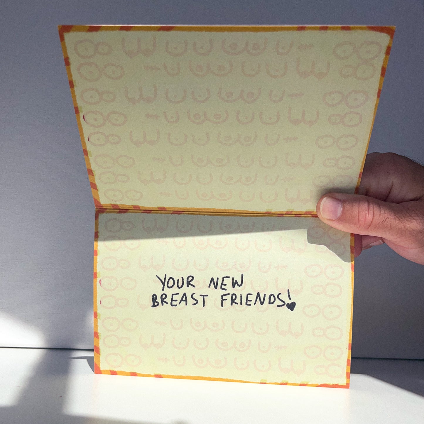 You got new t!ts card