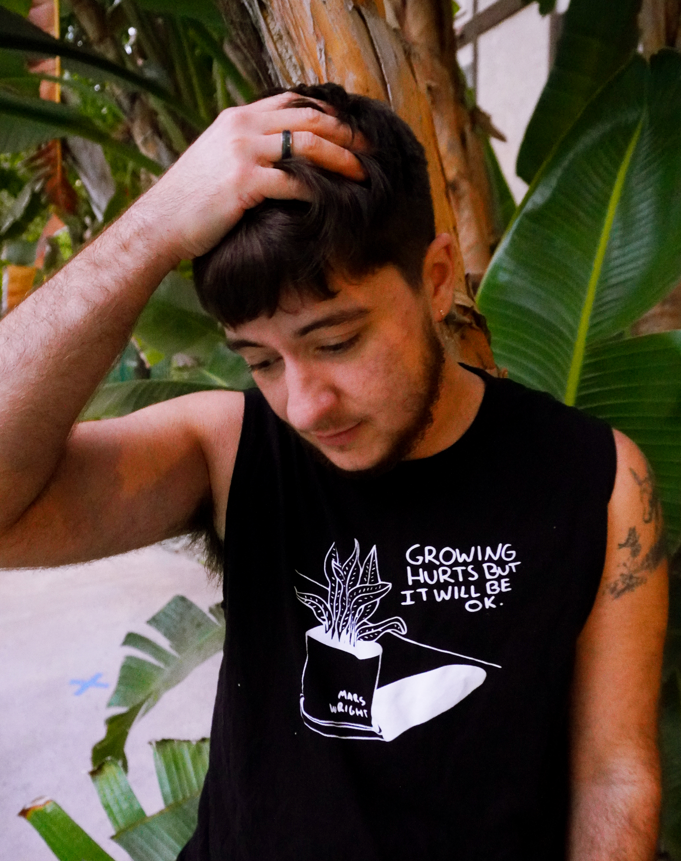 Growing Hurts Muscle Tank