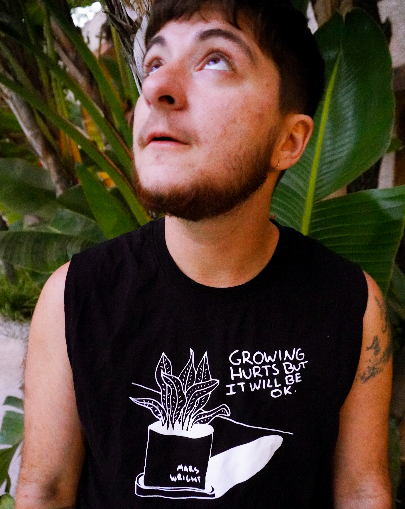 Growing Hurts Muscle Tank