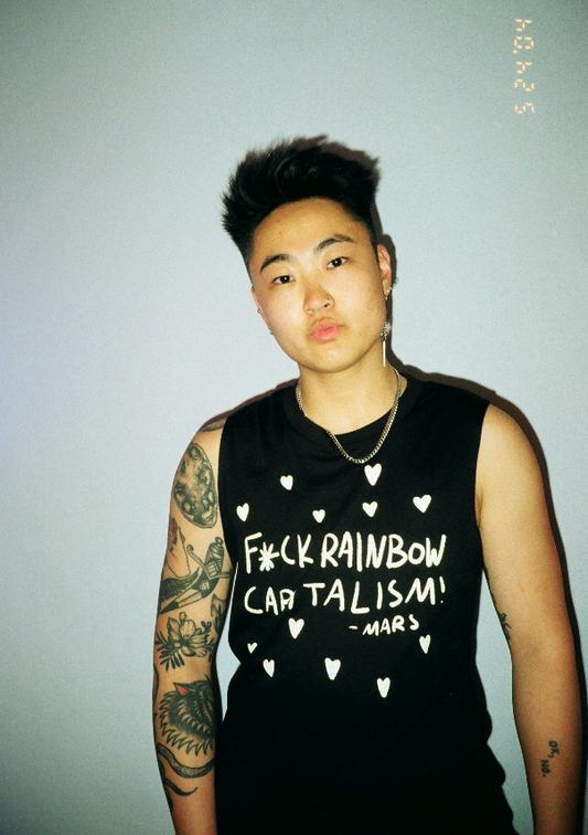 F*ck Rainbow Capitalism Muscle Tank