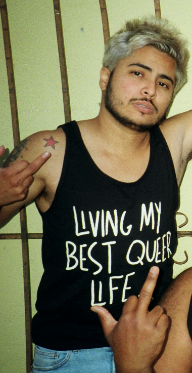 Living My Best Queer Life Traditional Tank