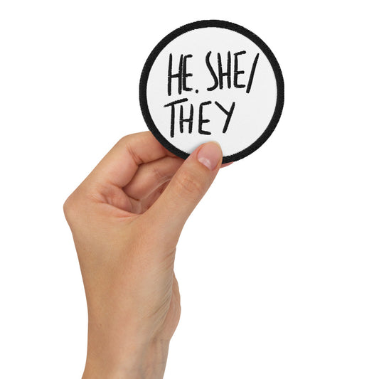 He, She, They Patch