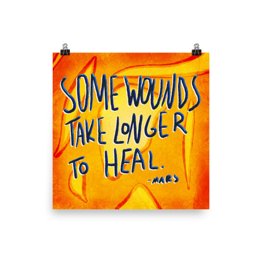 Some Wounds Print