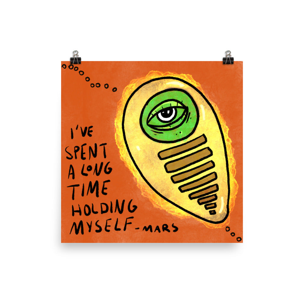 Holding Myself Print