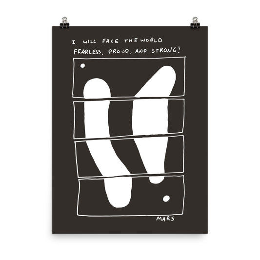 FACE THE WORLD - PRINT