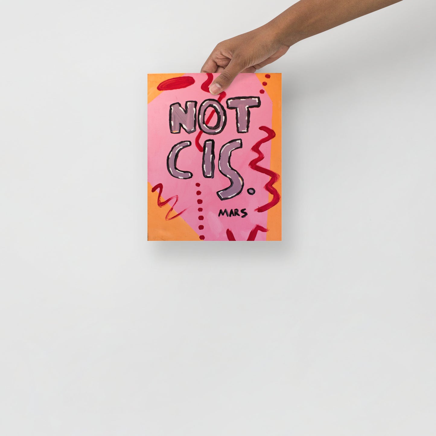Not Cis Print