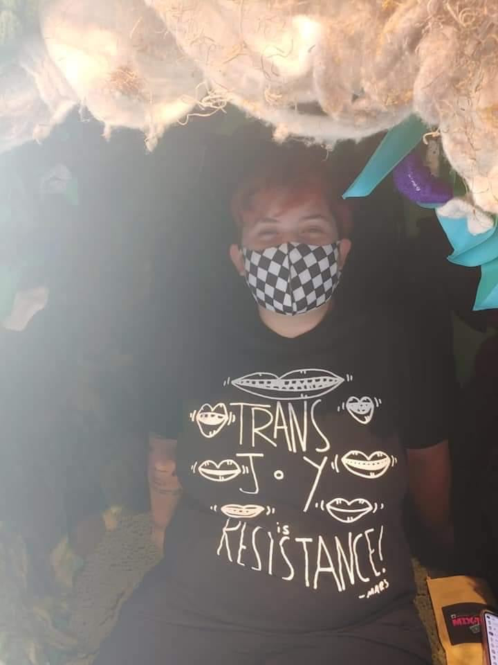 TRANS JOY IS RESISTANCE SHIRT