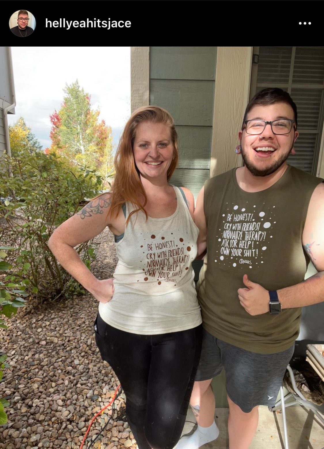 Be Honest Muscle Tank