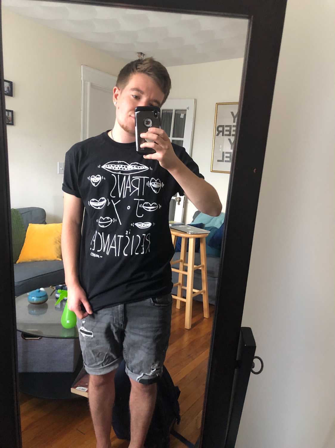 TRANS JOY IS RESISTANCE SHIRT