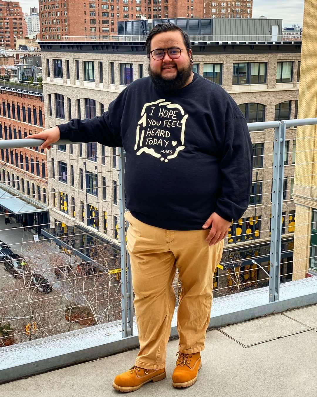 I HOPE YOU FEEL HEARD SWEATER