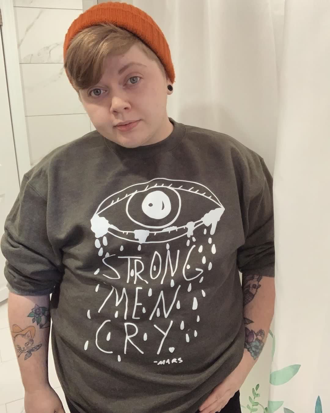 STRONG MEN CRY SWEATER