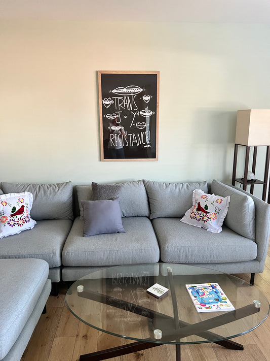 TRANS JOY IS RESISTANCE PRINT