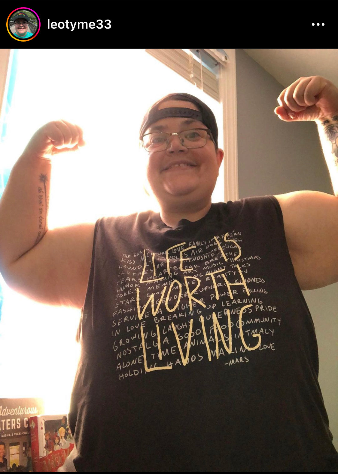 Life is Worth Living Muscle Tank