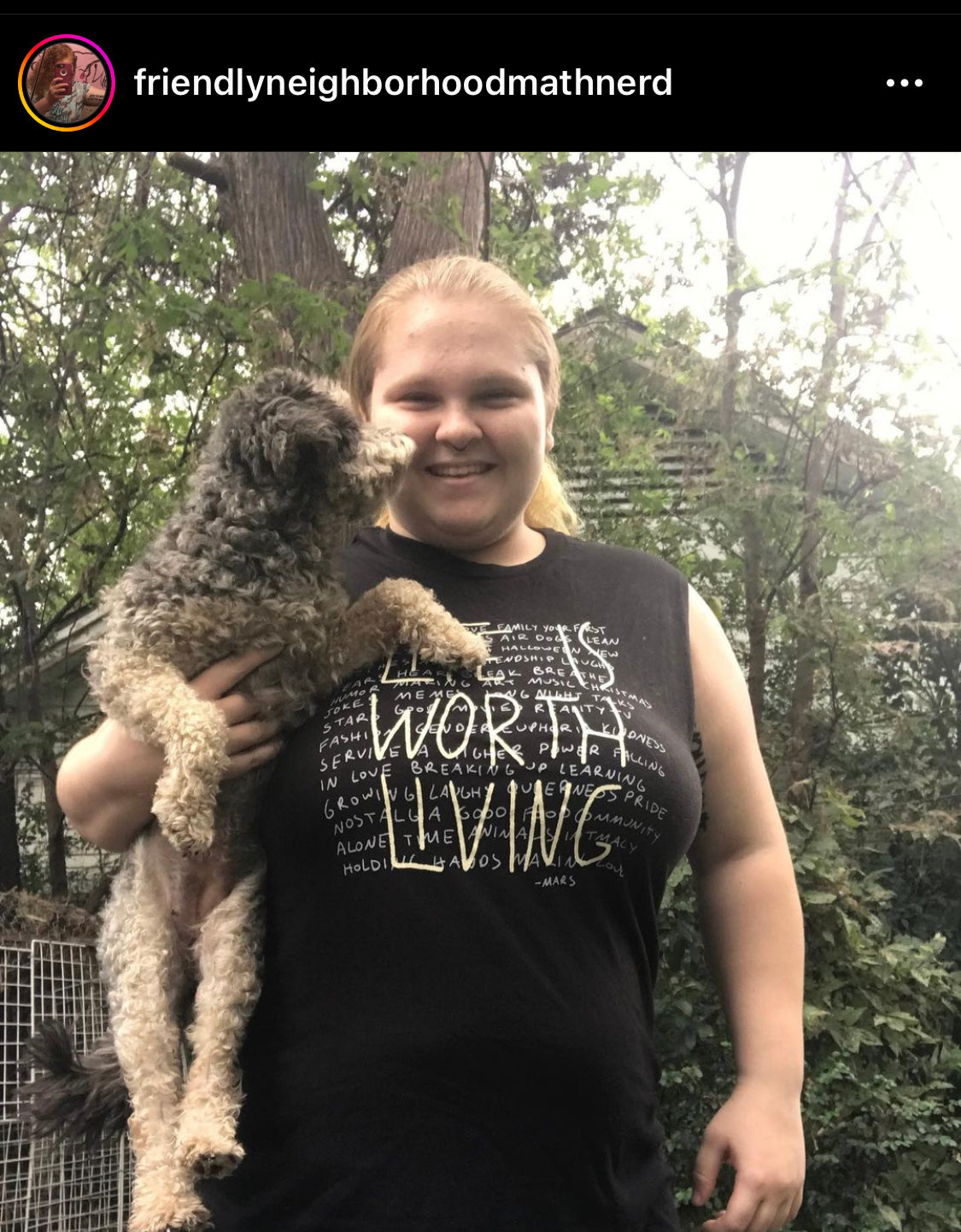 Life is Worth Living Muscle Tank