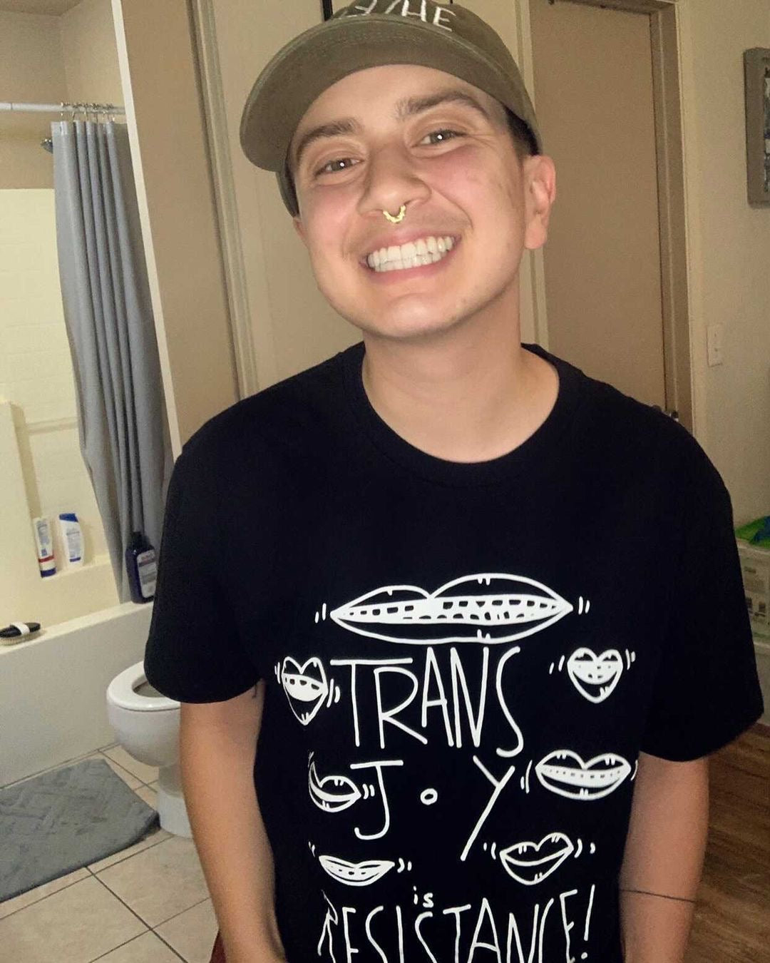 TRANS JOY IS RESISTANCE SHIRT