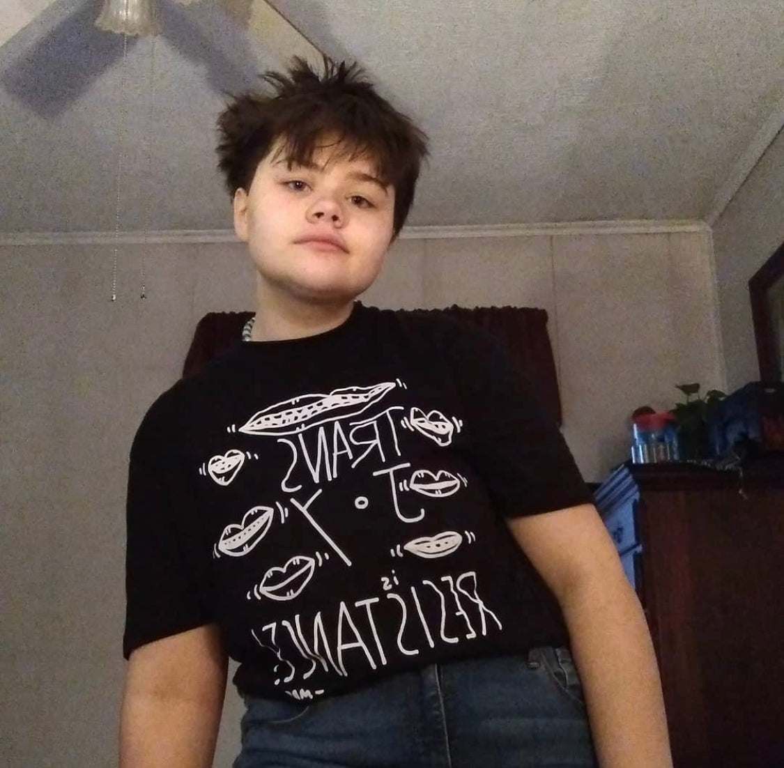 TRANS JOY IS RESISTANCE SHIRT