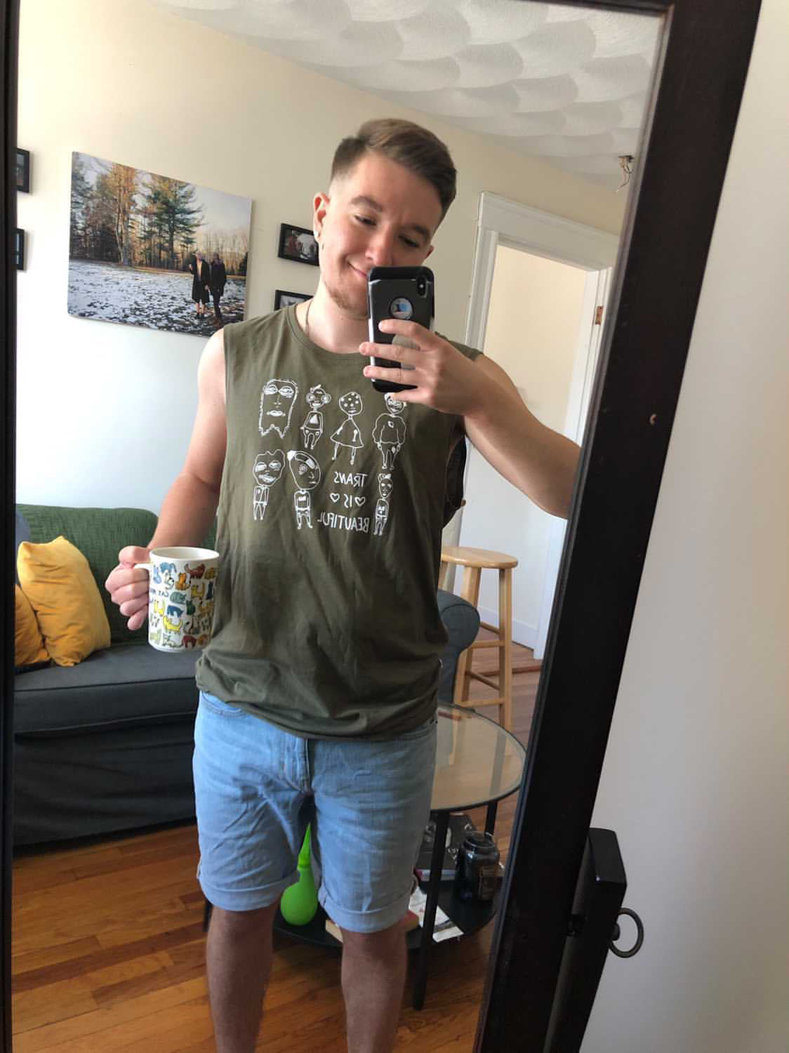 Trans Is Beautiful Muscle Tank