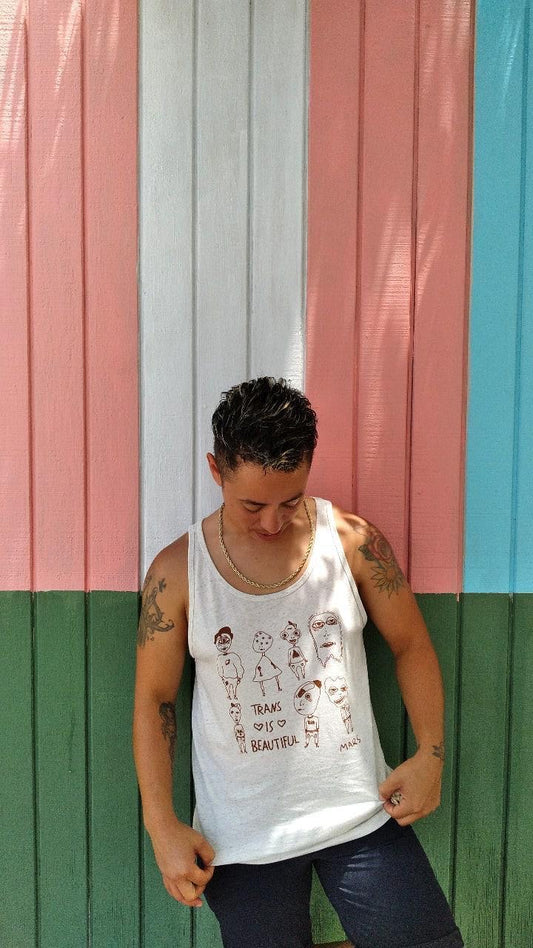 Trans Is Beautiful Traditional Tank