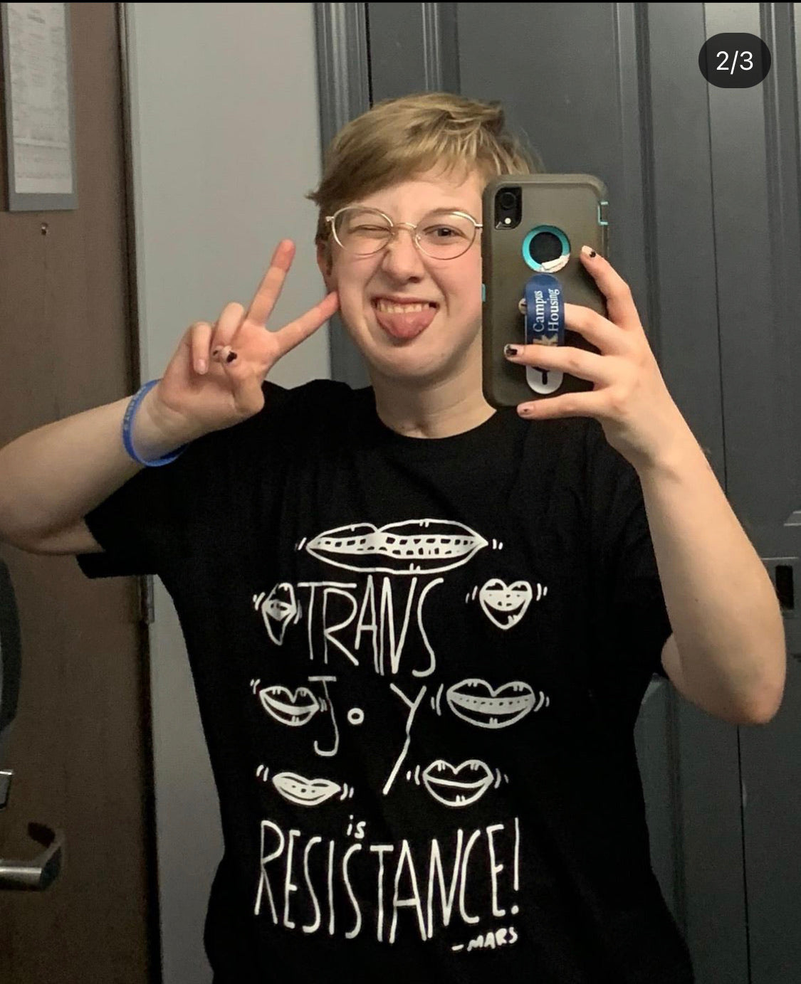 TRANS JOY IS RESISTANCE SHIRT