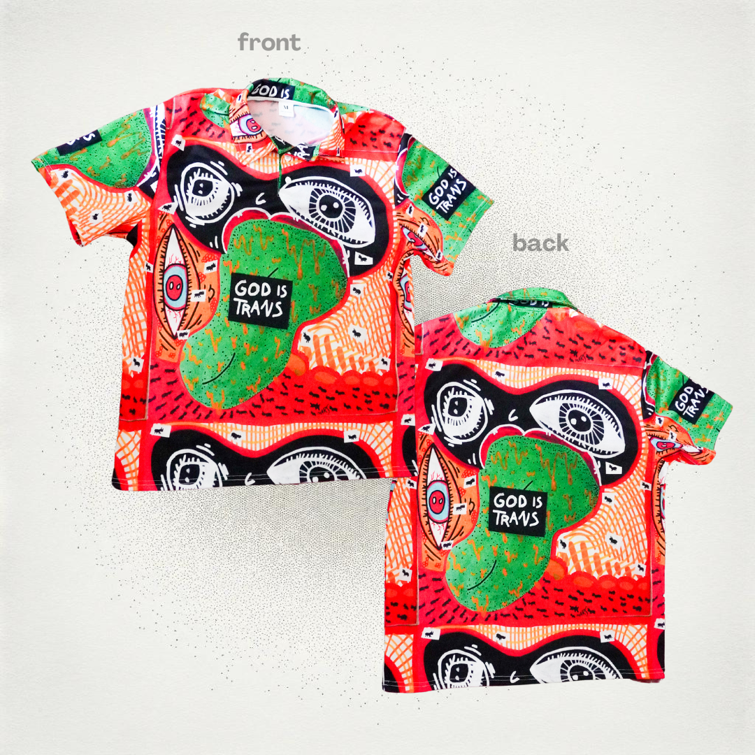 God is Trans Summer Polo