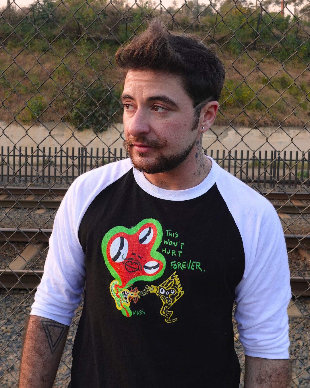 this won't hurt forever raglan shirt