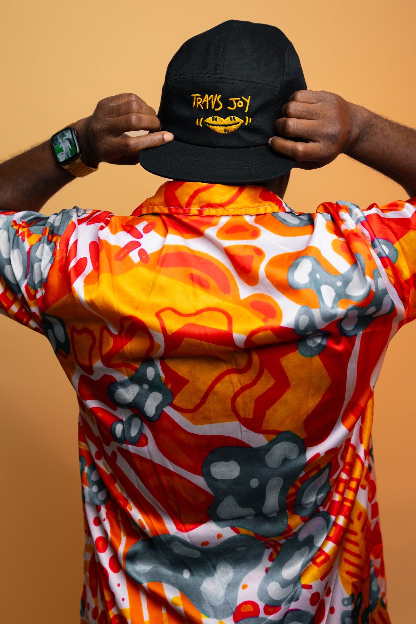 The Blobs Printed Button Up