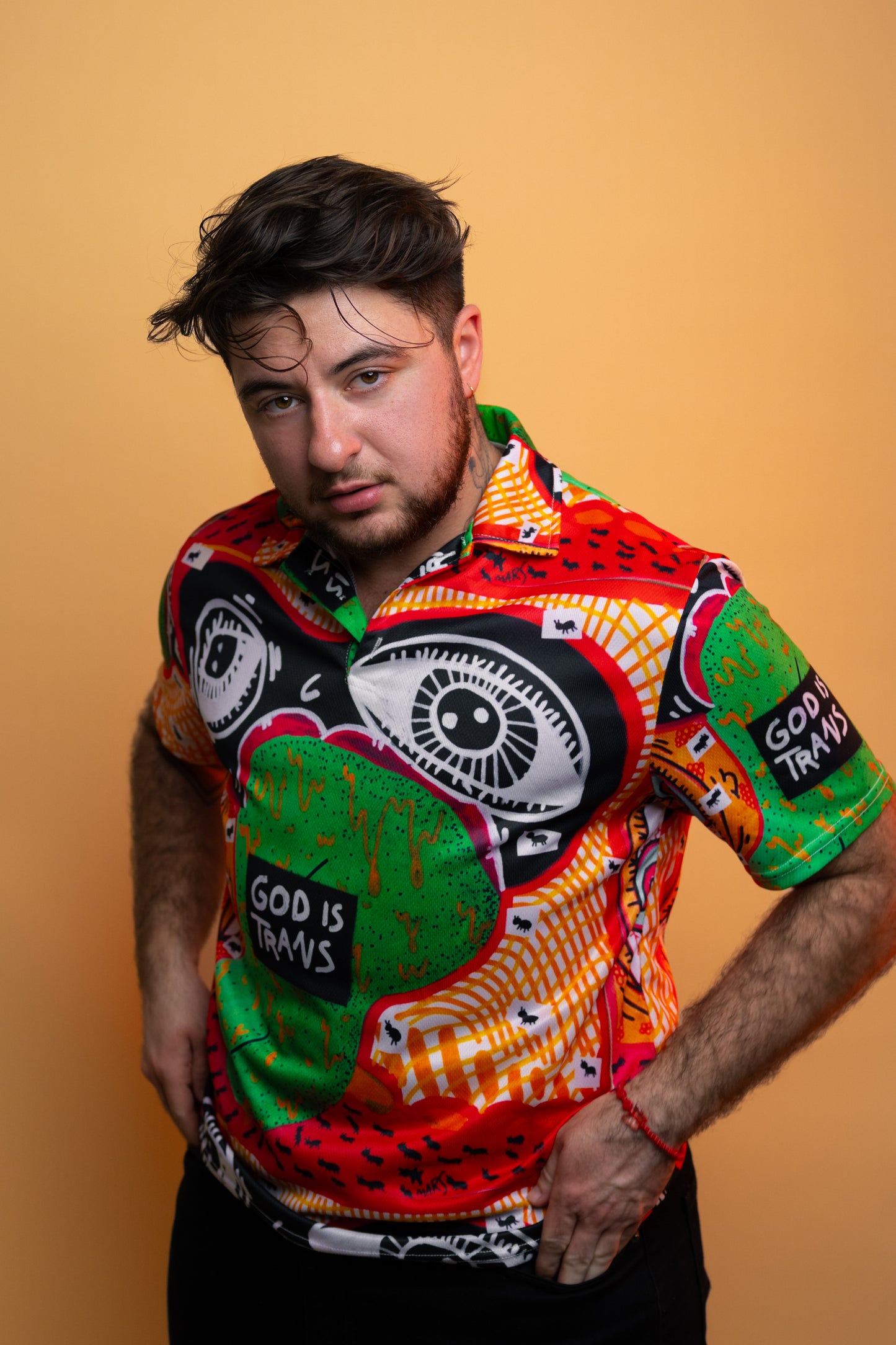 God is Trans Summer Polo