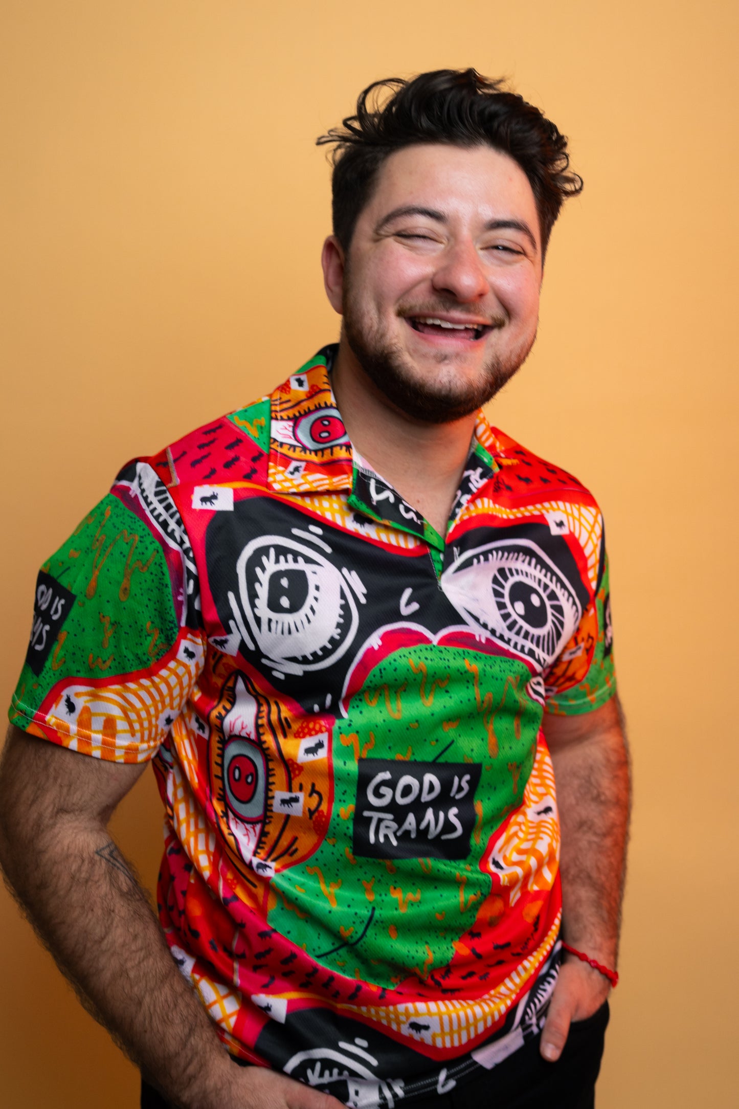 God is Trans Summer Polo