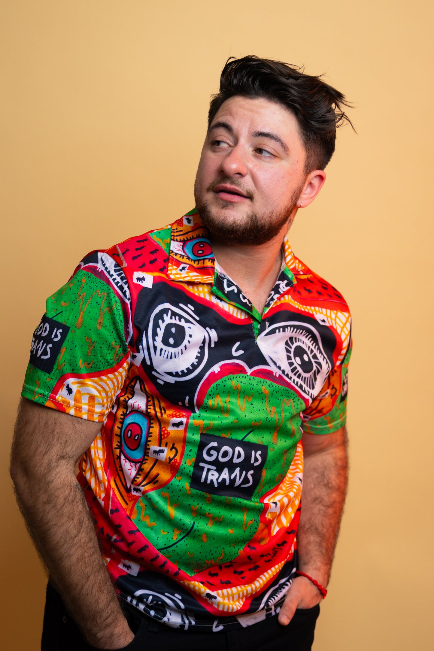 God is Trans Summer Polo